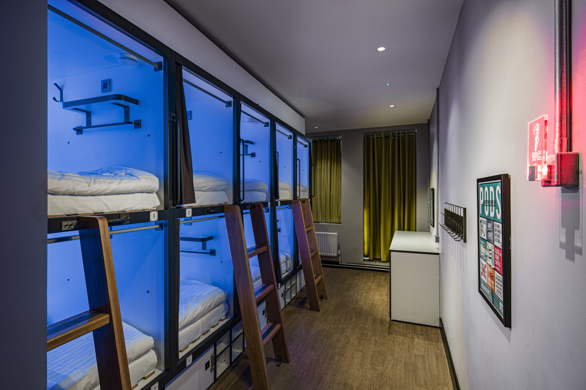 Hostel Pod beds in Edinburgh