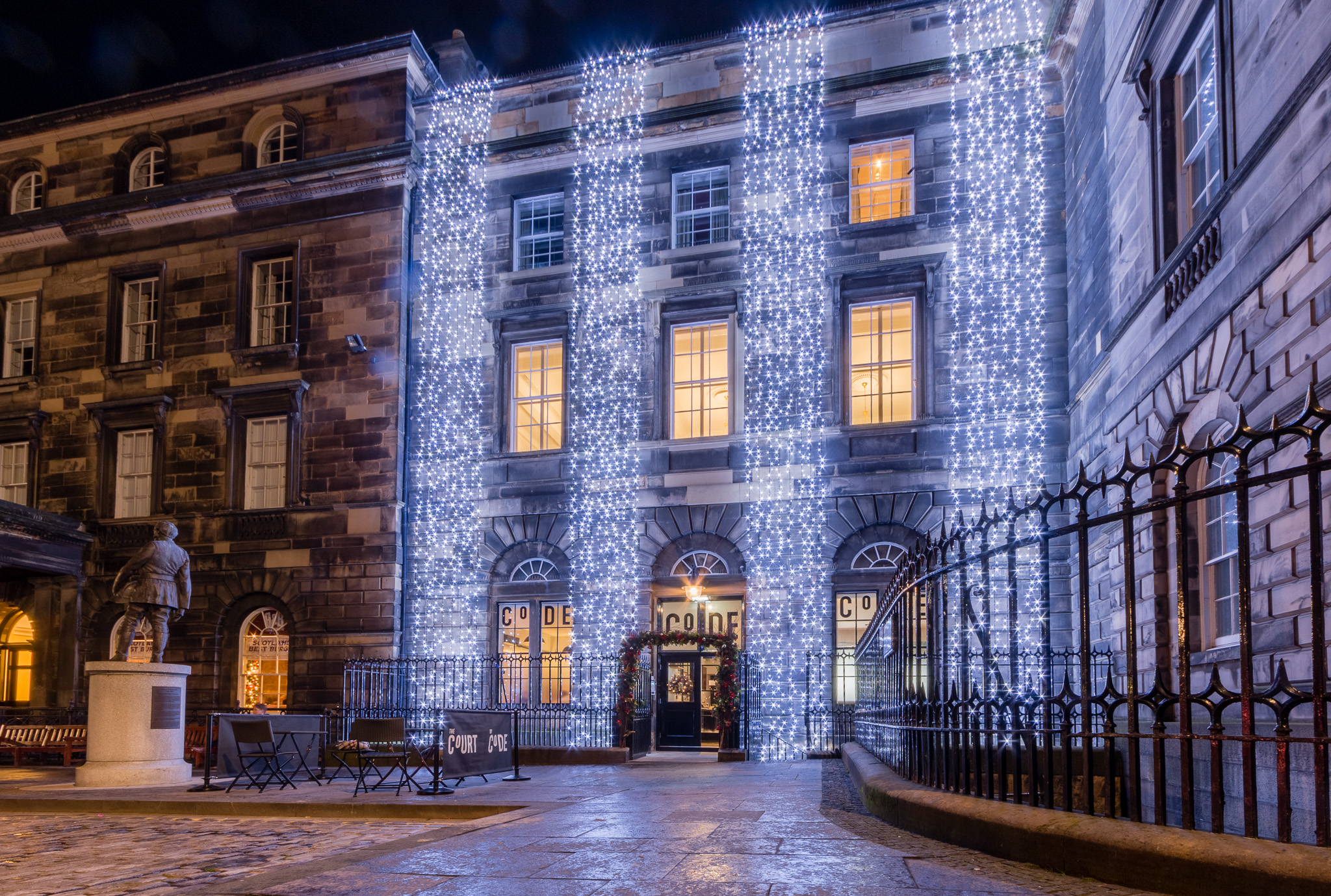 Edinburgh's Old Town Christmas Lights